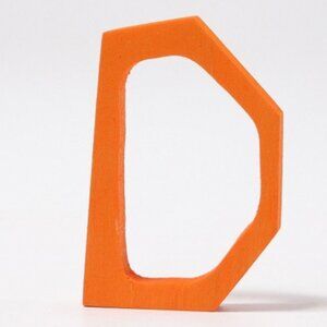 NWT Grimm's Wooden Toys Anthroposophical Letter D
